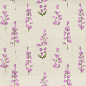 Helaine Fuchsia Ecru Roman Blinds