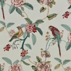 Birds Of Paradise Damson Apex Curtains