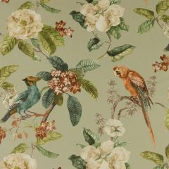 Enchanted Garden Pistachio Curtains