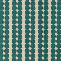 Segments Teal Fabric by the Metre