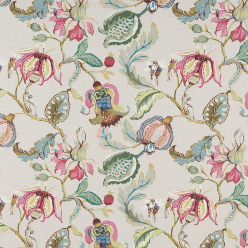 OLEANDER Chintz Curtains