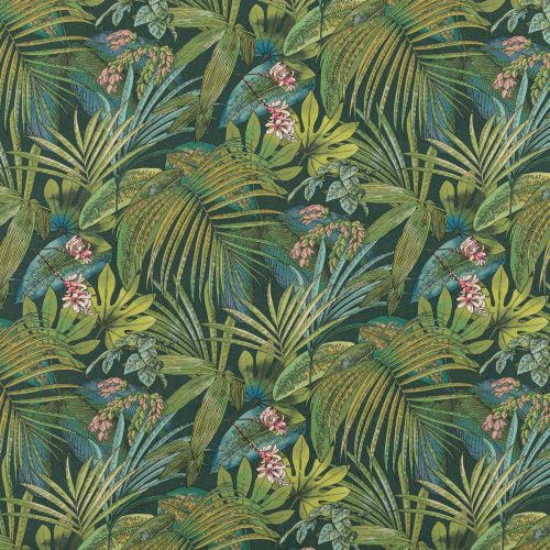 Padang Palm Tropical Fabric by the Metre