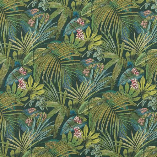 Padang Palm Tropical Upholstered Pelmets