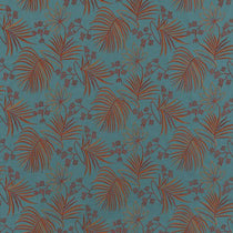 Bengkulu Teal Fabric by the Metre