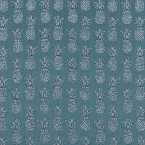 Ananas Teal Valances