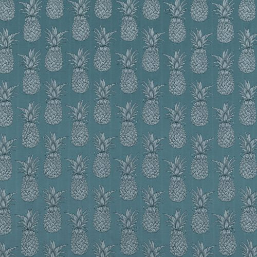 Ananas Teal Bed Runners