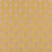 Ananas Mustard Upholstered Pelmets