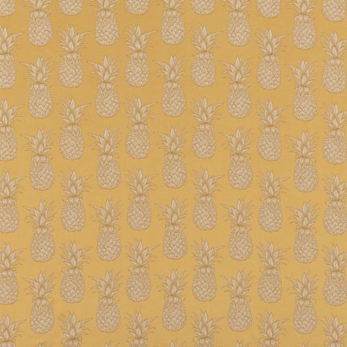 Ananas Mustard Roman Blinds