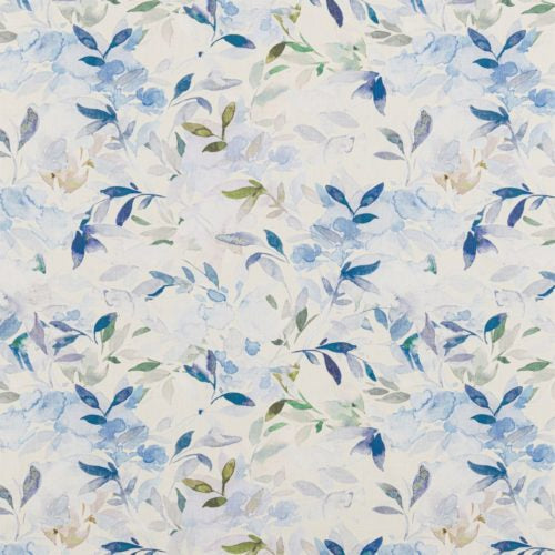 Gouache-Azure Apex Curtains