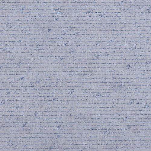 Calligraphy-Chambray Fabric by the Metre