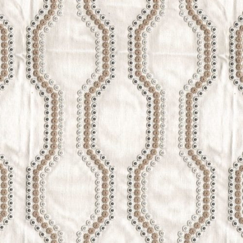 Kitts Taupe Upholstered Pelmets