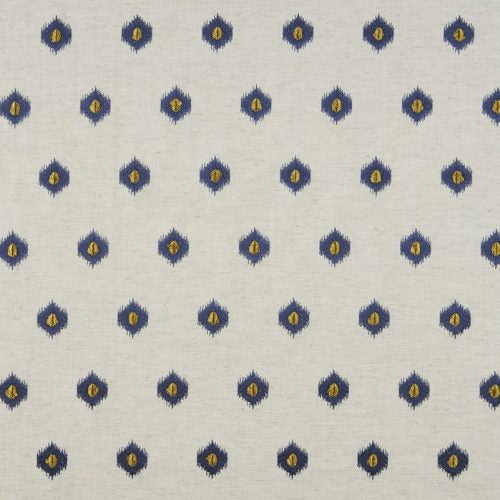 Hoopla Navy Fabric by the Metre