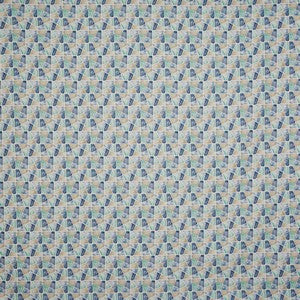 Ocean Side Indigo Upholstered Pelmets