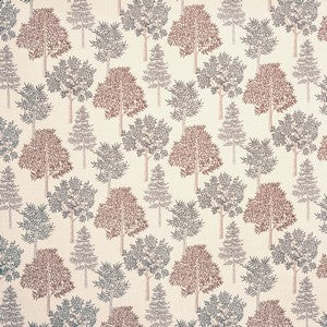 Coppice Woodrose Fabric by the Metre