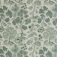 Porcelaine Evergreen Curtains