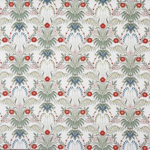 Cotswold Poppy Fabric by the Metre