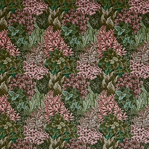 Garden Wall Coral Upholstered Pelmets