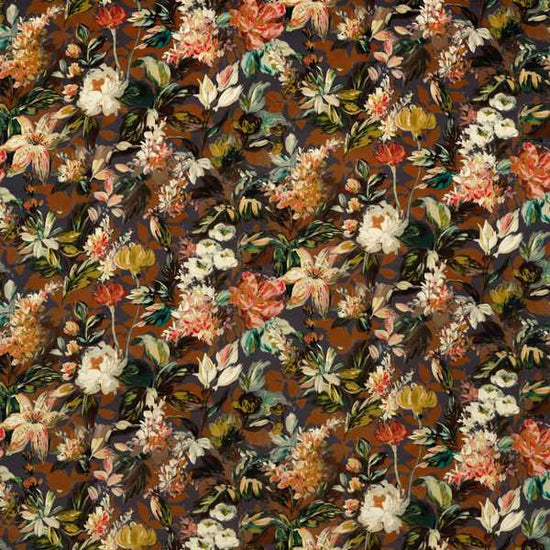 Lilum Russet Noir Fabric by the Metre