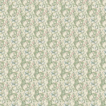 Golden Lily Linen Blush Curtains