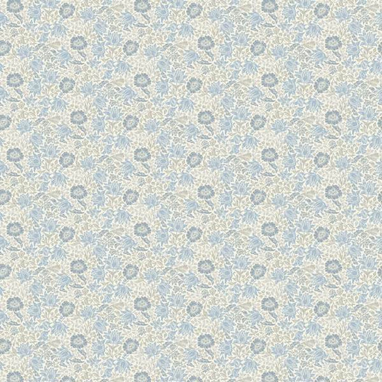Mallow Denim Ivory Apex Curtains