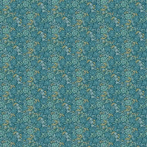 Mallow Teal Fabric by the Metre