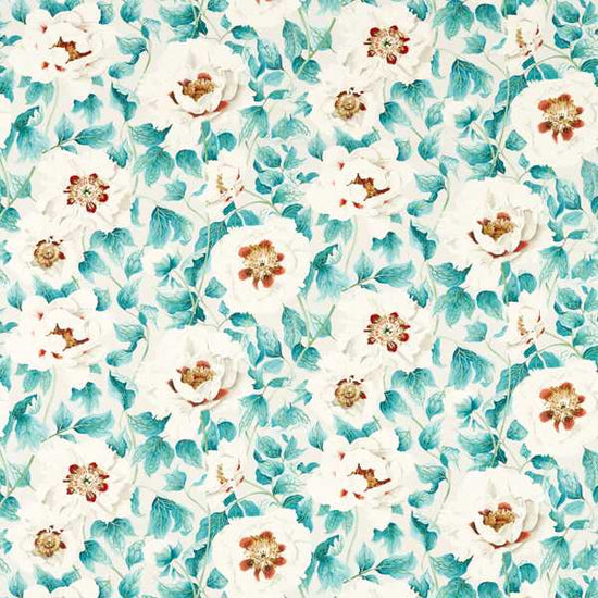 Florent Hempseed Lagoon Rosehip 121156 Fabric by the Metre