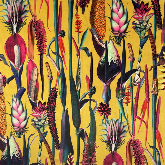Borneo Ochre Fabric by the Metre