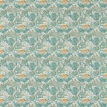 Wilderwood Teal Spice F1706-04 Curtains