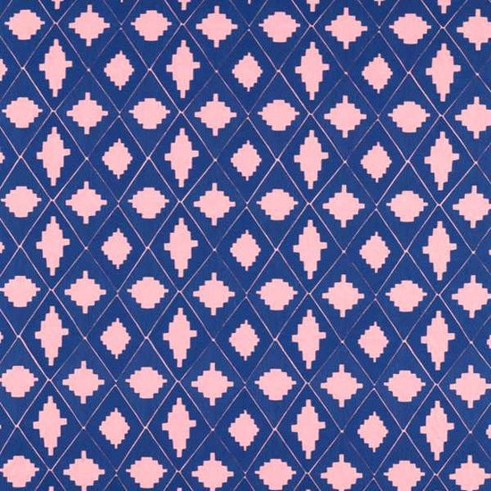 Garden Terrace Lapis Rose 133996 Fabric by the Metre
