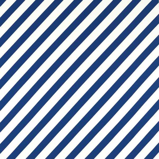 Paper Straw Stripe Lapis 133992 Fabric by the Metre