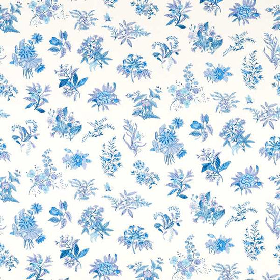 Woodland Floral Lapis Amethyst Pearl 121174 Roman Blinds