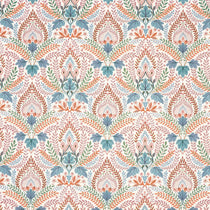 Script Peach Fabric by the Metre