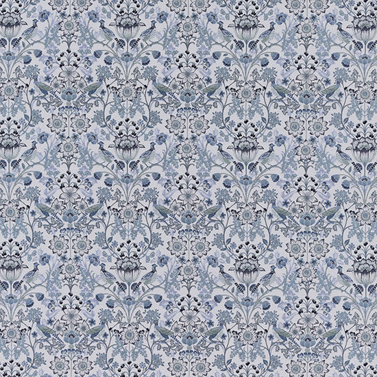 Holcombe Ashley Blue Lamp Shades