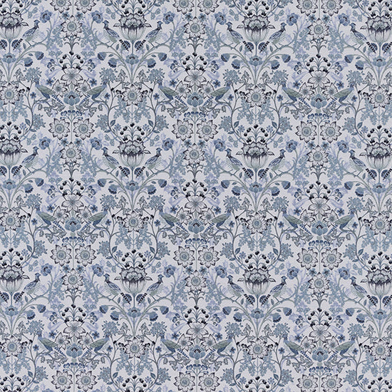 Holcombe Ashley Blue Fabric by the Metre