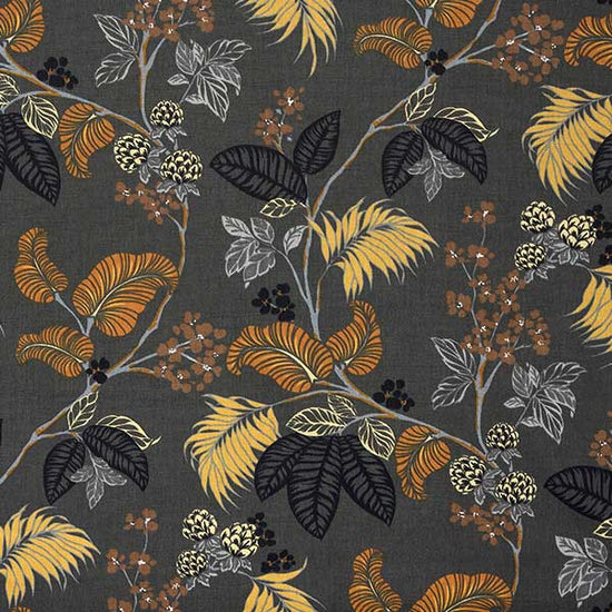 St Lucia Charcoal Fabric by the Metre