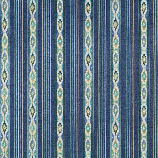 Boho Stripe Mineral Curtains