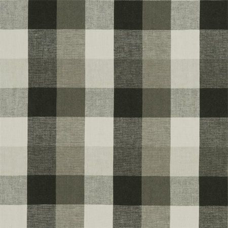Austin Check Charcoal Fabric by the Metre