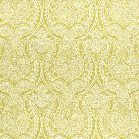 Pastiche Chartreuse Upholstered Pelmets